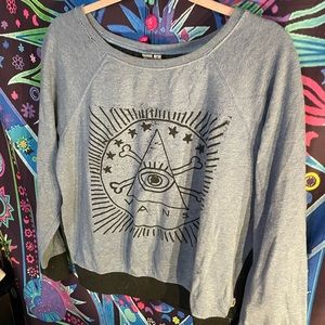 Vans sweater blue grey